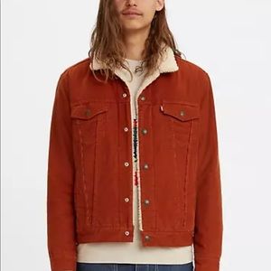 CORDUROY SHERPA TRUCKER JACKET